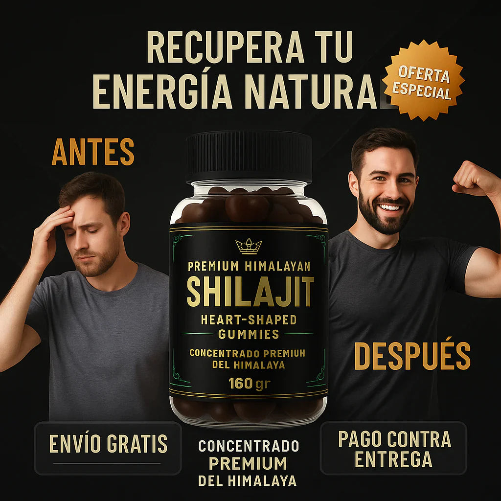 Shilajit Prime Kit – Energía Total + Guía del Hombre Inagotable
